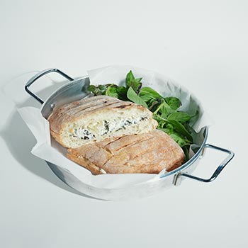 اسفناج-پنیر-صبحانه-کافه-آبی