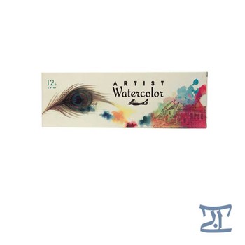 آبرنگ 12 رنگ/آقامیری Aghamiri