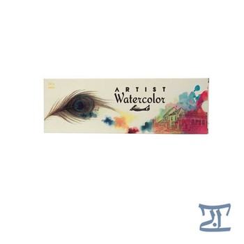 آبرنگ 24 رنگ/آقامیری Aghamiri مرکز فرهنگی آبی شیراز