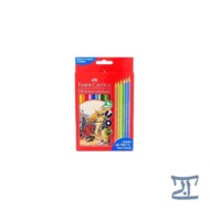 مداد رنگی 12رنگ+ 6 رنگ پاستلی جعبه مقوایی/فابر کاستل مرکز فرهنگی آبی شیراز 3