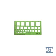 شابلون مربع فابل مرکز فرهنگی آبی شیراز